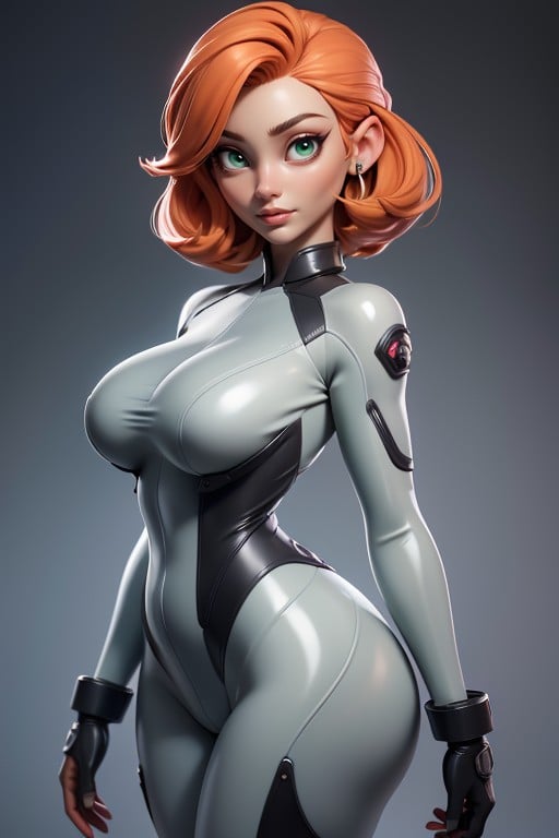 3d (卡通), Redhead, Pixie HaircutAI黄片