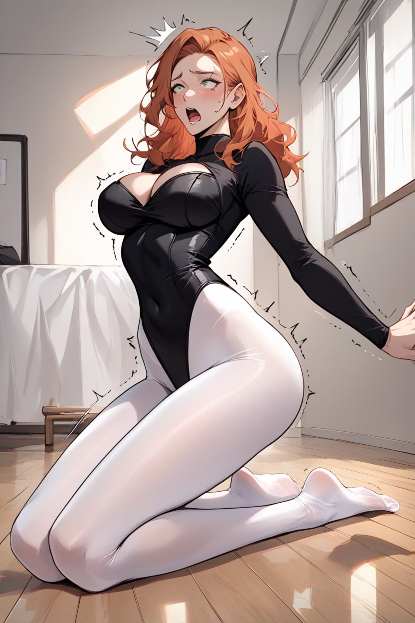 Long Hair, Mouth, Body Grows Larger Hentai AI Porn