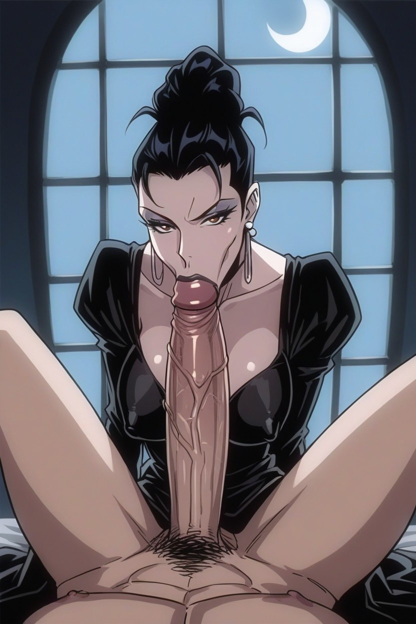 Tall, Elegant, At Night Hentai AI Porn