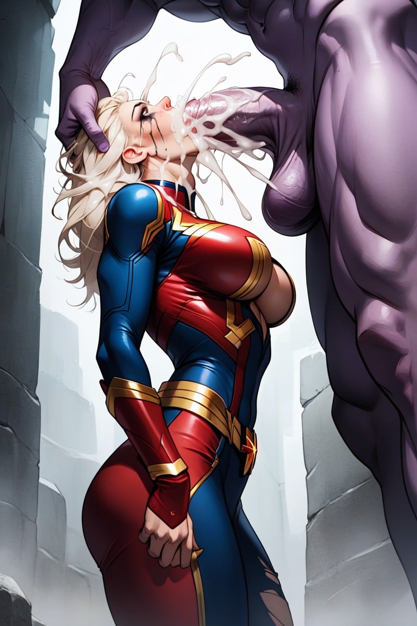 Head Thrown Back, Thanos, Dungeon Hentai AI Porn