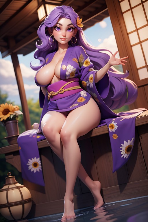 Outdoors, Under The Veranda, Vagina Hentai AI Porn