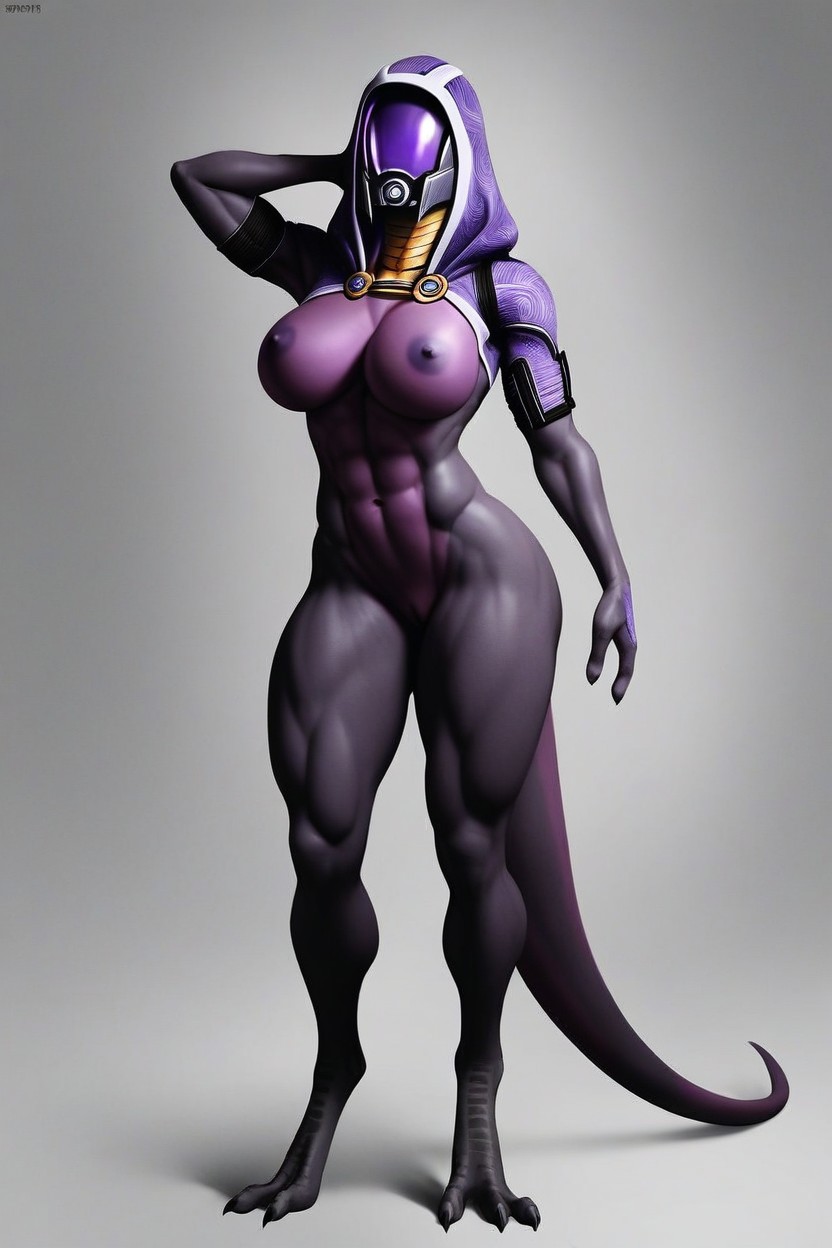 Tali Zorah From Mass Effect Tall Body, В Хорошей Форме, Avian-like Feet Азиатское AI порно