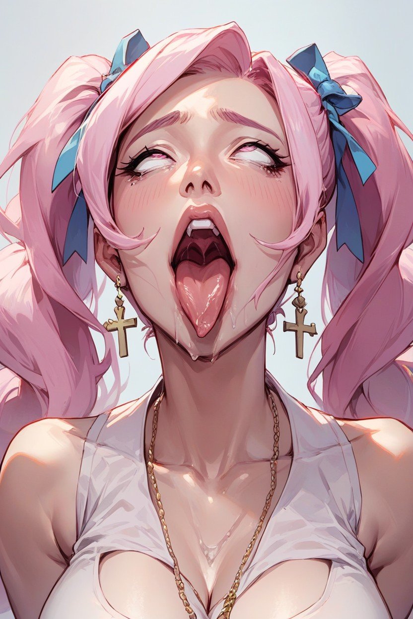 Belle Delphine, 땋은 머리, Pigtails퍼리 AI 포르노