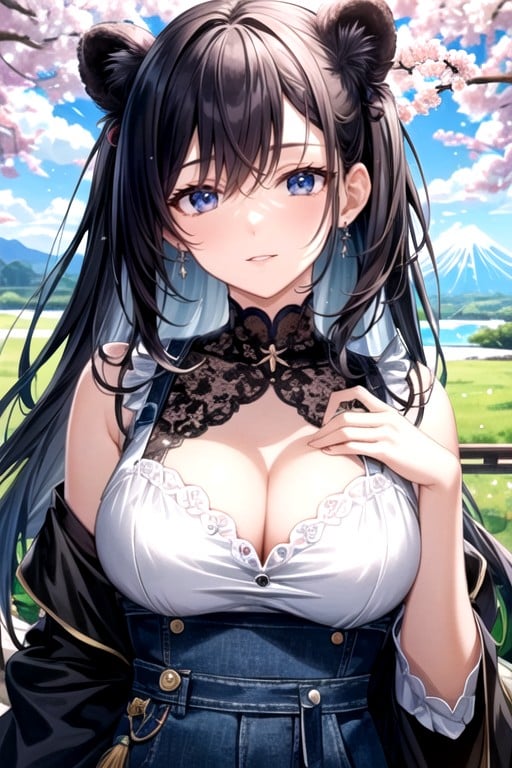 Mount Fuji, Flying Hawk, RealisticPorno AI Hentai