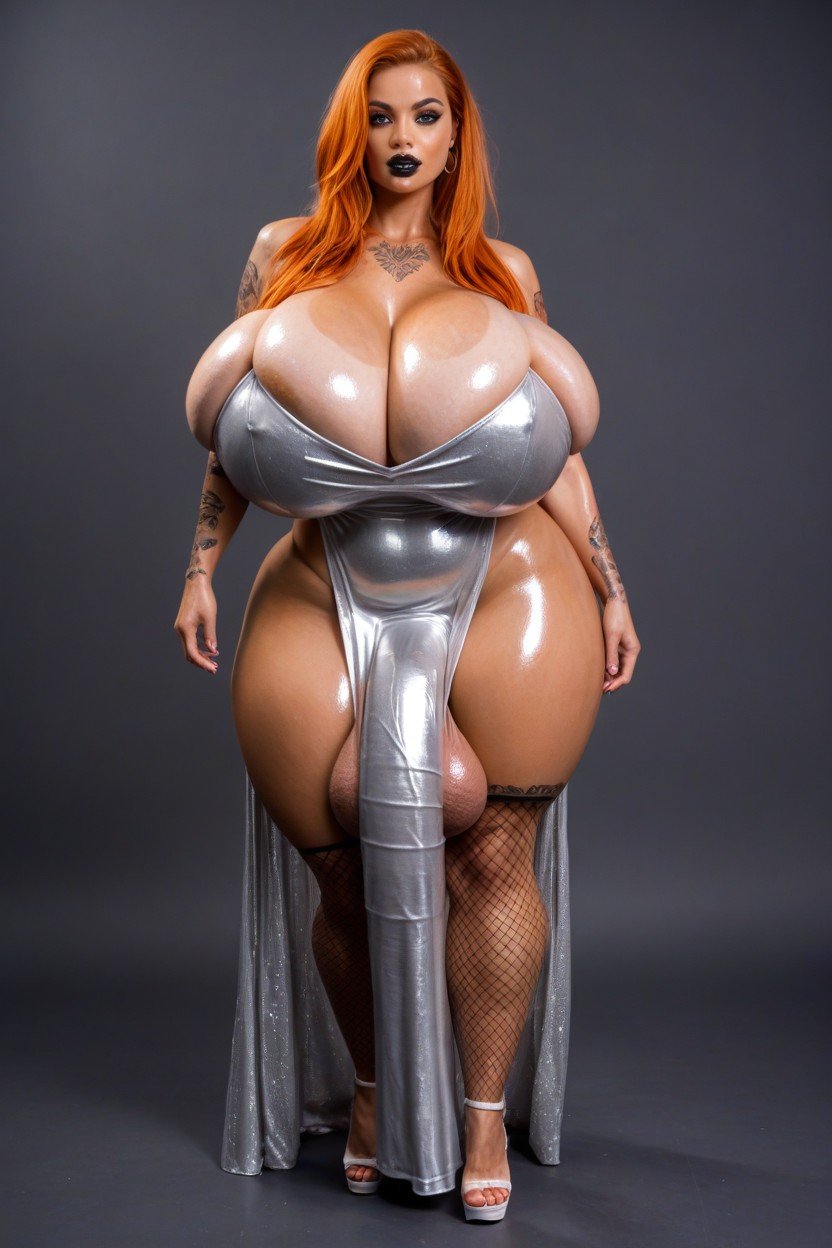 Wide Hips, Hyper Balls, Alone Travesti IA Pornô