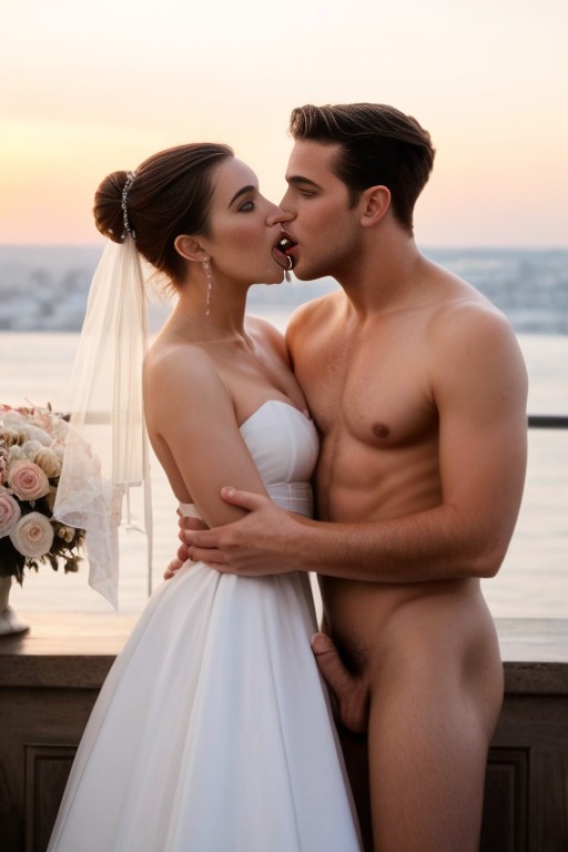 Green Eyes, Black Hair, 18+ AI Gay Porn