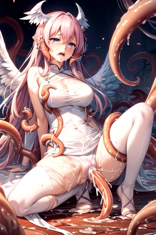 Cum On Clothes, Angel Wings, Añadir DetallePorno AI Hentai