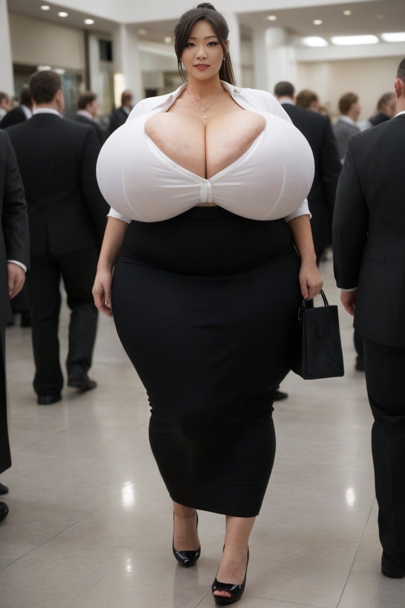 Extreme Hyper Breasts, Extreme Huge Massive Hyper Breasts, Extremely Large Ass AI Porn