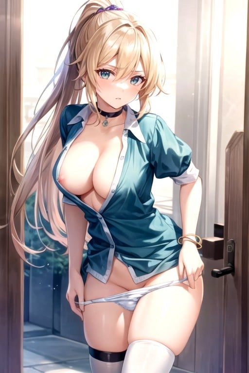 Déshabillage, Déboutonné, Leafa (sword Art Online)Porno IA transsexuelle