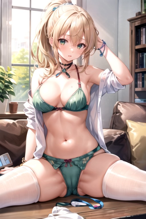 Leafa (sword Art Online), Desabotonado, Camel ToePorno AI