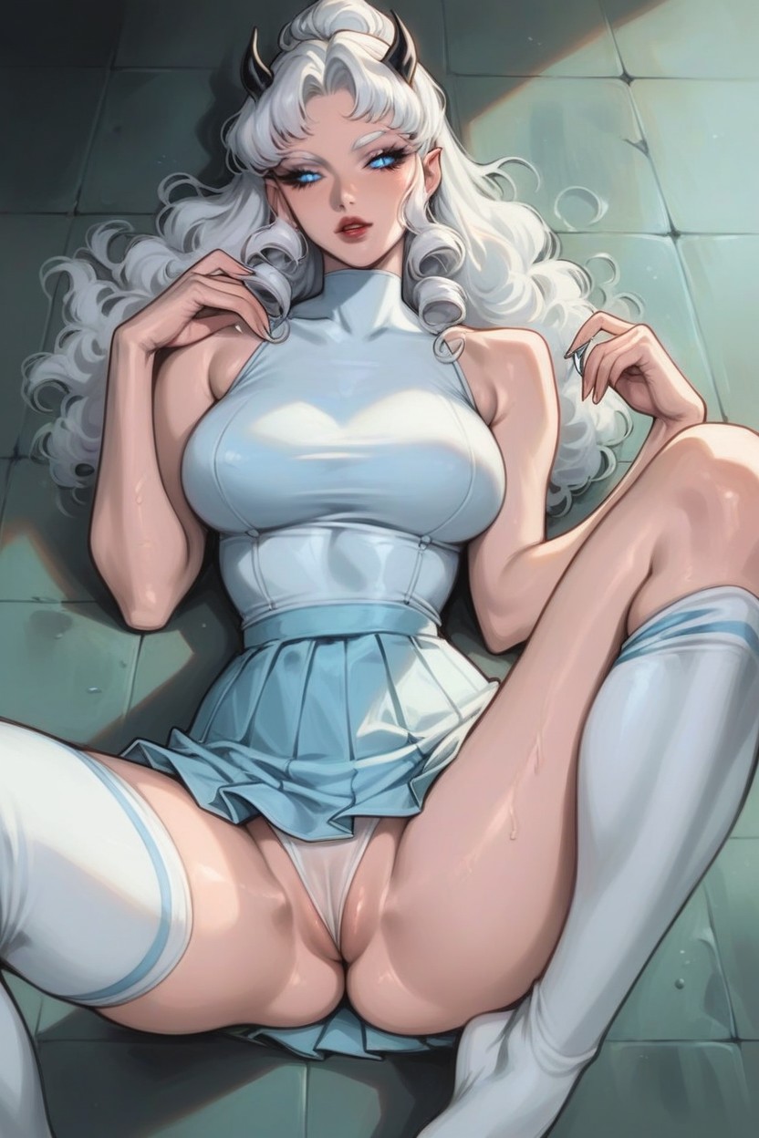Narrow Waist, Adultery, Simple Background Hentai AI Porn