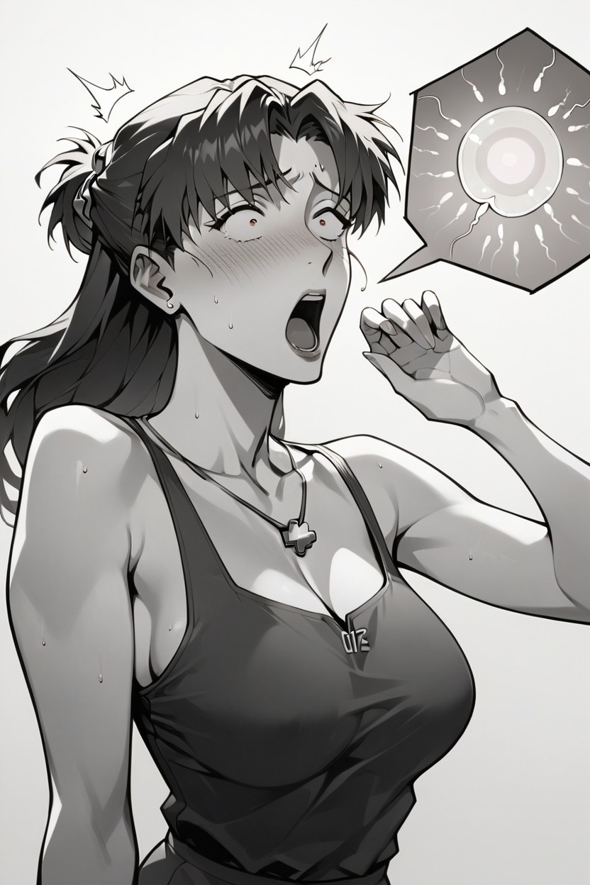 Get, Shocked Orgasm, Ritsuko Akagi Drom Evangelion헨타이 AI 포르노