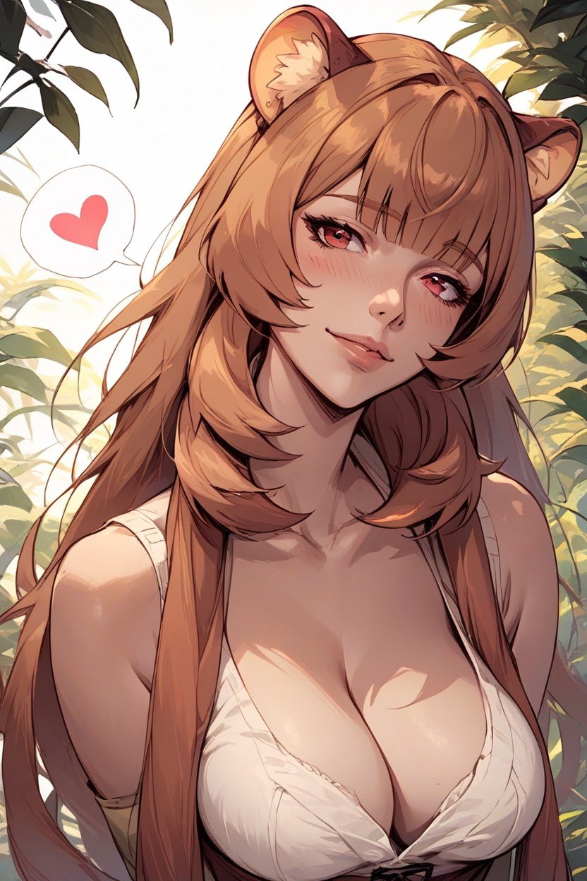 Head Tilt, Mischevious, Raphtalia Pornografia de IA