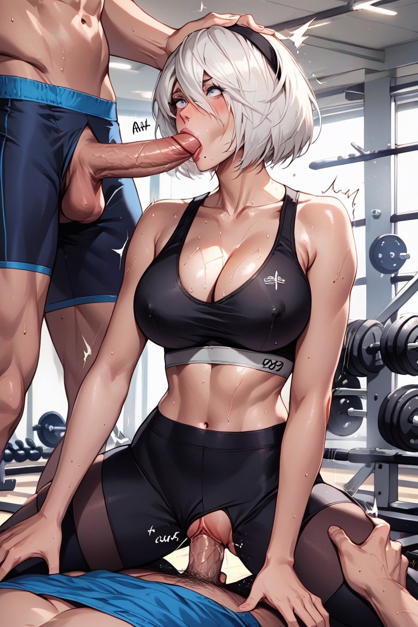 Yorha No Type Bnier Automata, 체육관, Yoga Pants헨타이 AI 포르노