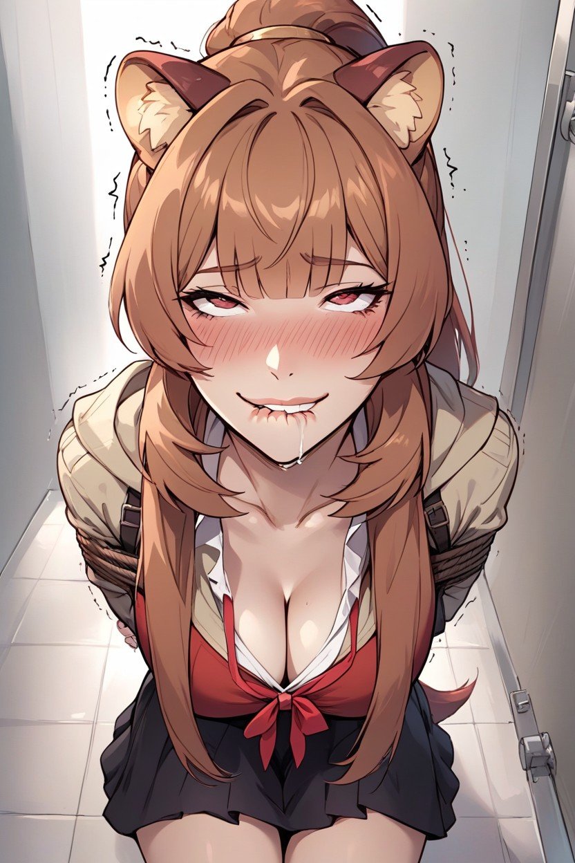 Pov, Medium Ass, Bathroom Stall Hentai AI Porn