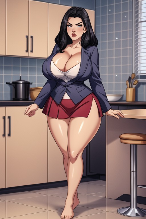 Cm Height, Legs Wide Apart, Looking At Camera Hentai AI Porn