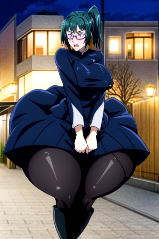 Futanari, Maki Zenin (jujutsu Kaisen), Breast Expansion Asian AI Porn