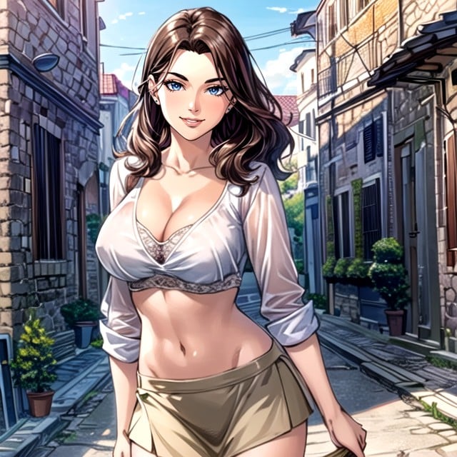 Southern European, 30+, Comic AI Porn