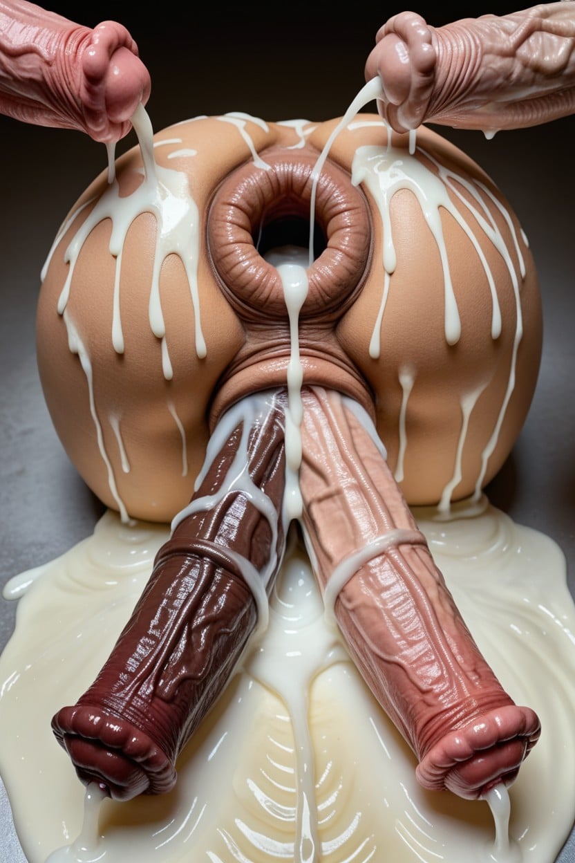 Cuerpo Completo, Cum Filled Anal Gape, Massive Anal Gape Porno asiático IA