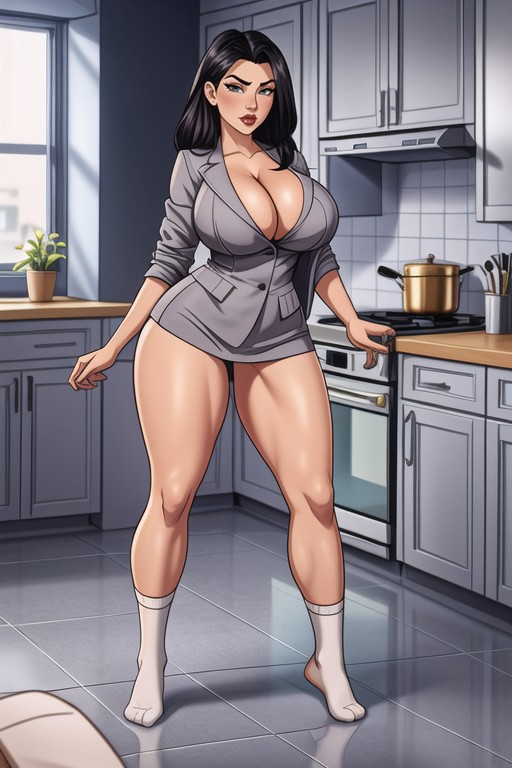 Massive Huge Gigantic Breasts, Perfect Anatomy, View Full Body Porno IA Asiatique