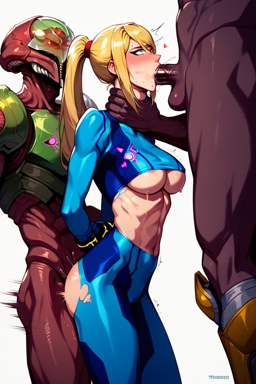 Samus In Metroid Armor, Rough Anal Sex, GirlmenPorno IA