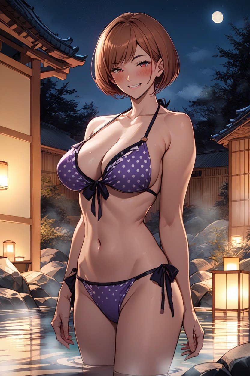 Frilled Bikini, Chie Satonaka, いたずら好きファーリーAIポルノ