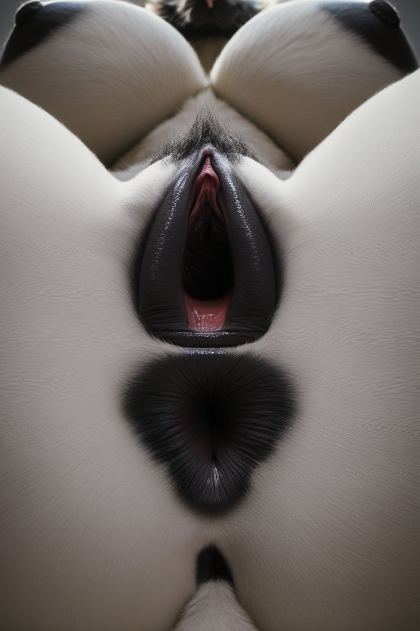 Enlarged Pussy, Prominent Pussy, Puffy Pussy Furry AI Porn