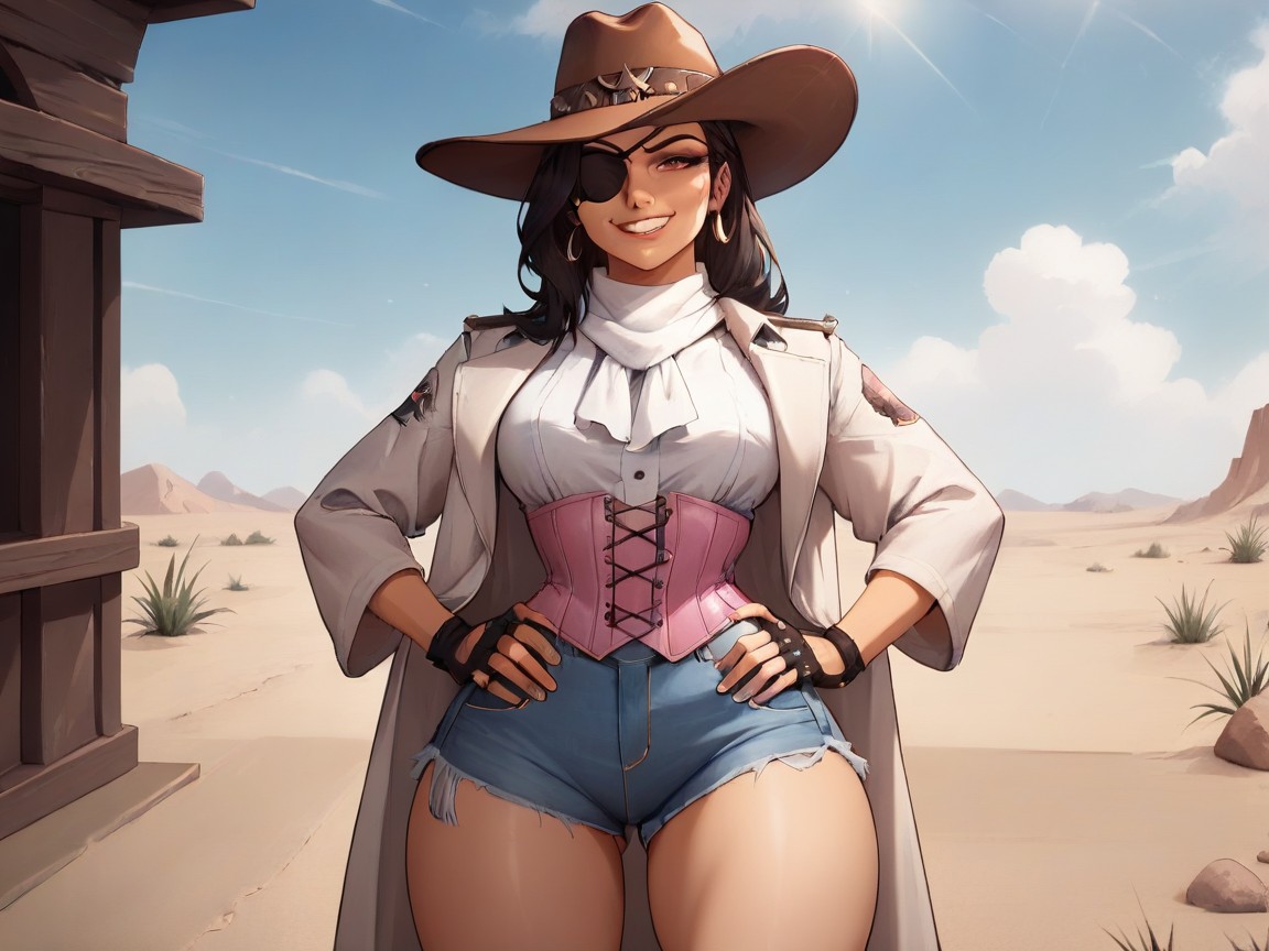 Pear Body Shape, Shoulder Width, Skinny AI Porn
