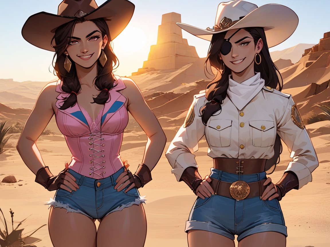 Torso Width, Thick Full Thighs, Straight Hentai AI Porn