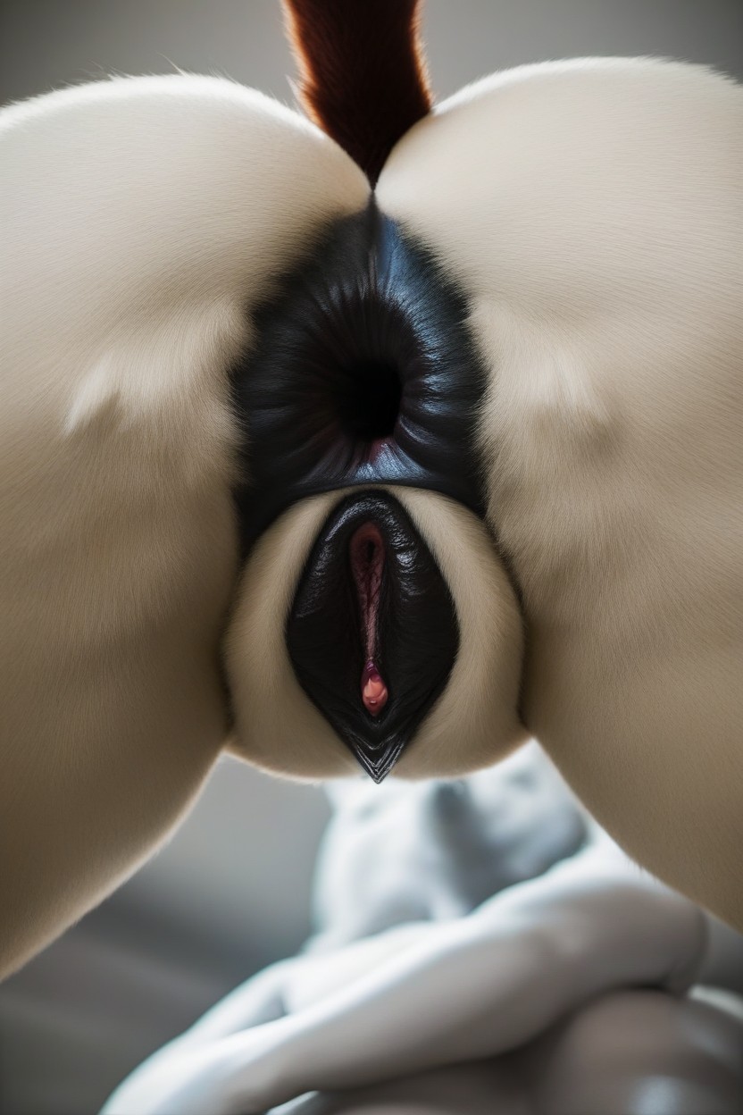Cat, Siamese, Massively Enlarged Genitals Furry AI Porn