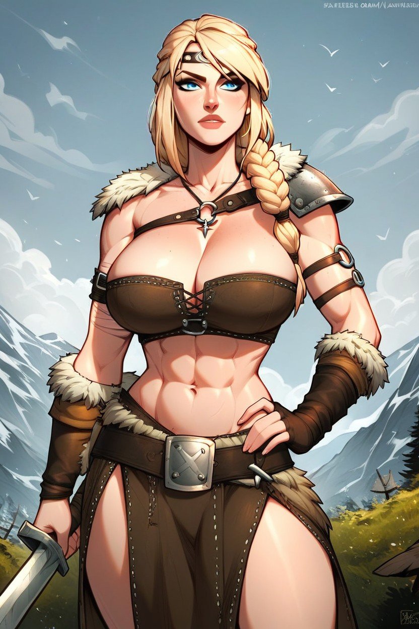 Viking, Astrid, Large BreastsAI 포르노