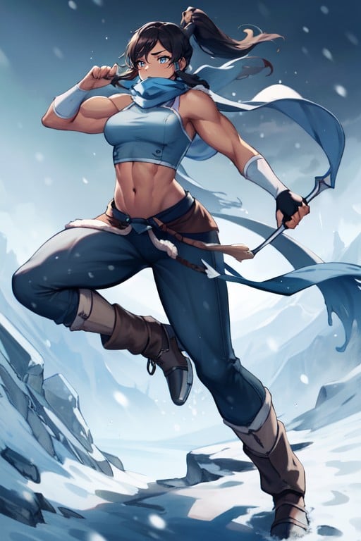 Full Body, Scarf, Korra (the Legend Of Korra) AI Porn