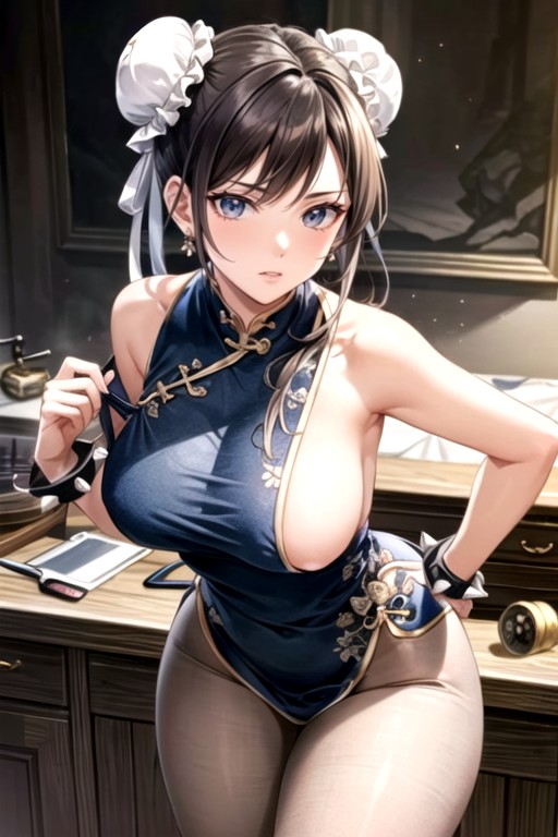 Chun Li (street Fighter), Camiseta Sin Mangas, DesnudaPorno IA de transexuales