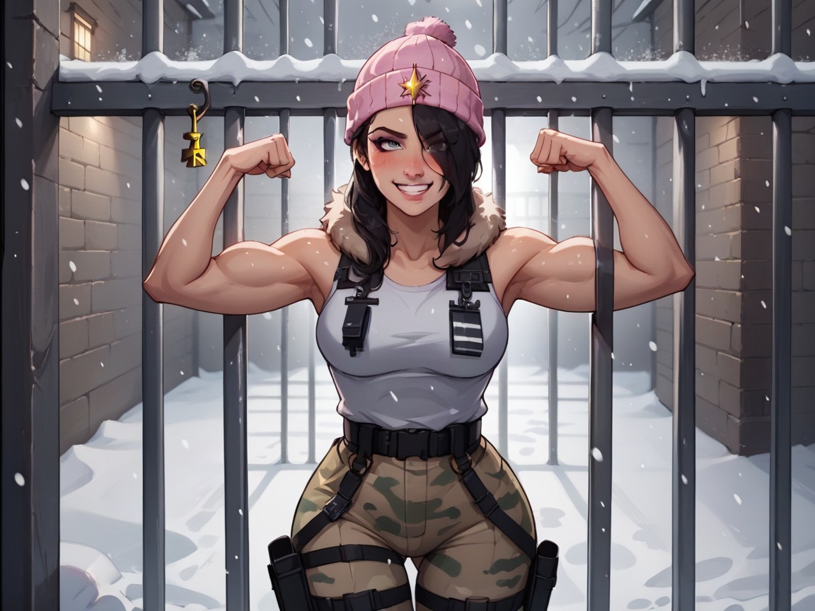 Skinny, Torso Width, Small Breast AI Porn