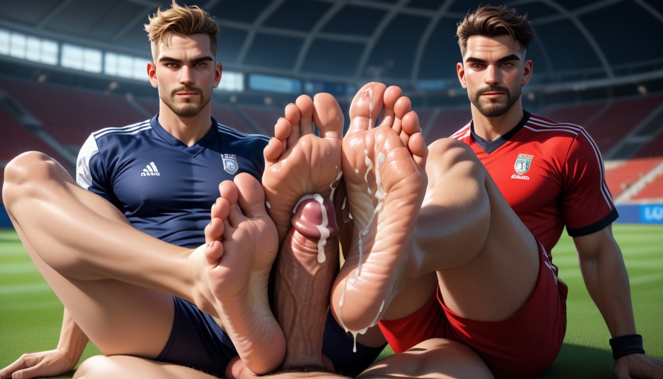 Nsfw, Steam From Toes, Wide Angle AI Gay Porn
