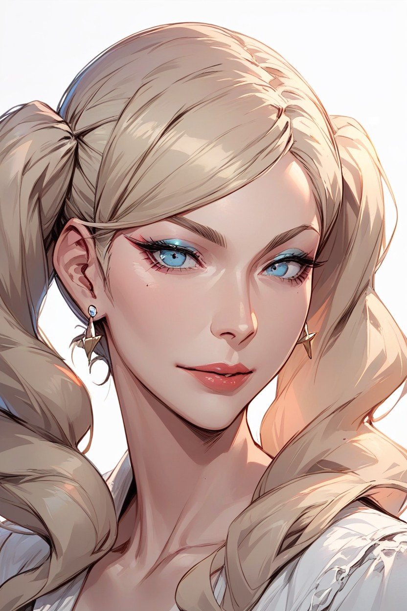 Bust Shot, Ann Takamaki, Makeup AI Porn