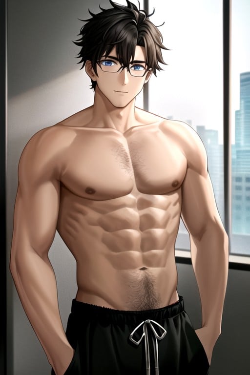 Handsome, Ken Takakura, Okarun AI Gay Porn
