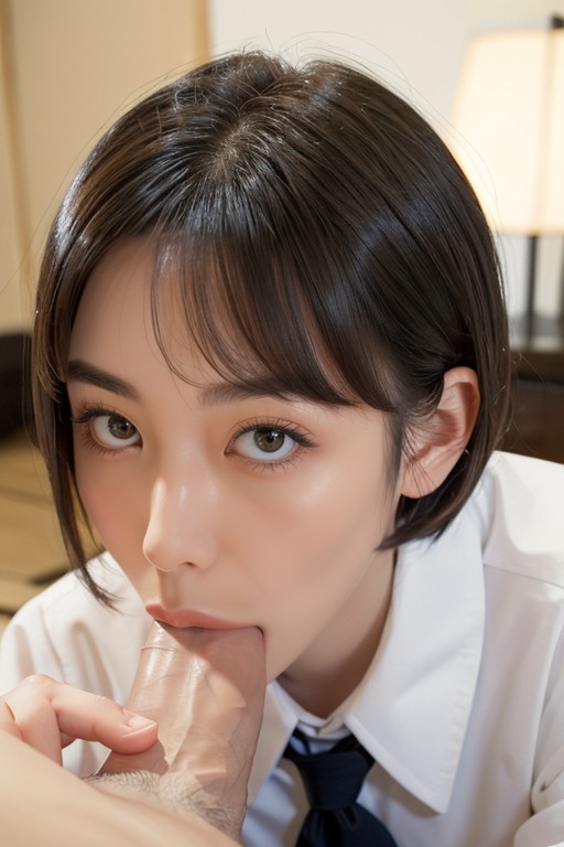 Blow Job, 18+, School Uniform AI Gay Porn