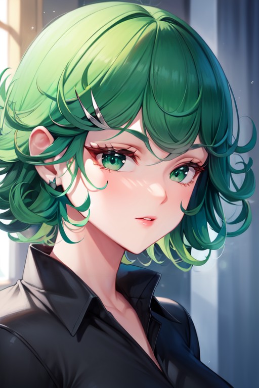 Tatsumaki (one Punch Man), Peito Pequeno, Bunda Enorme Pornografia de IA