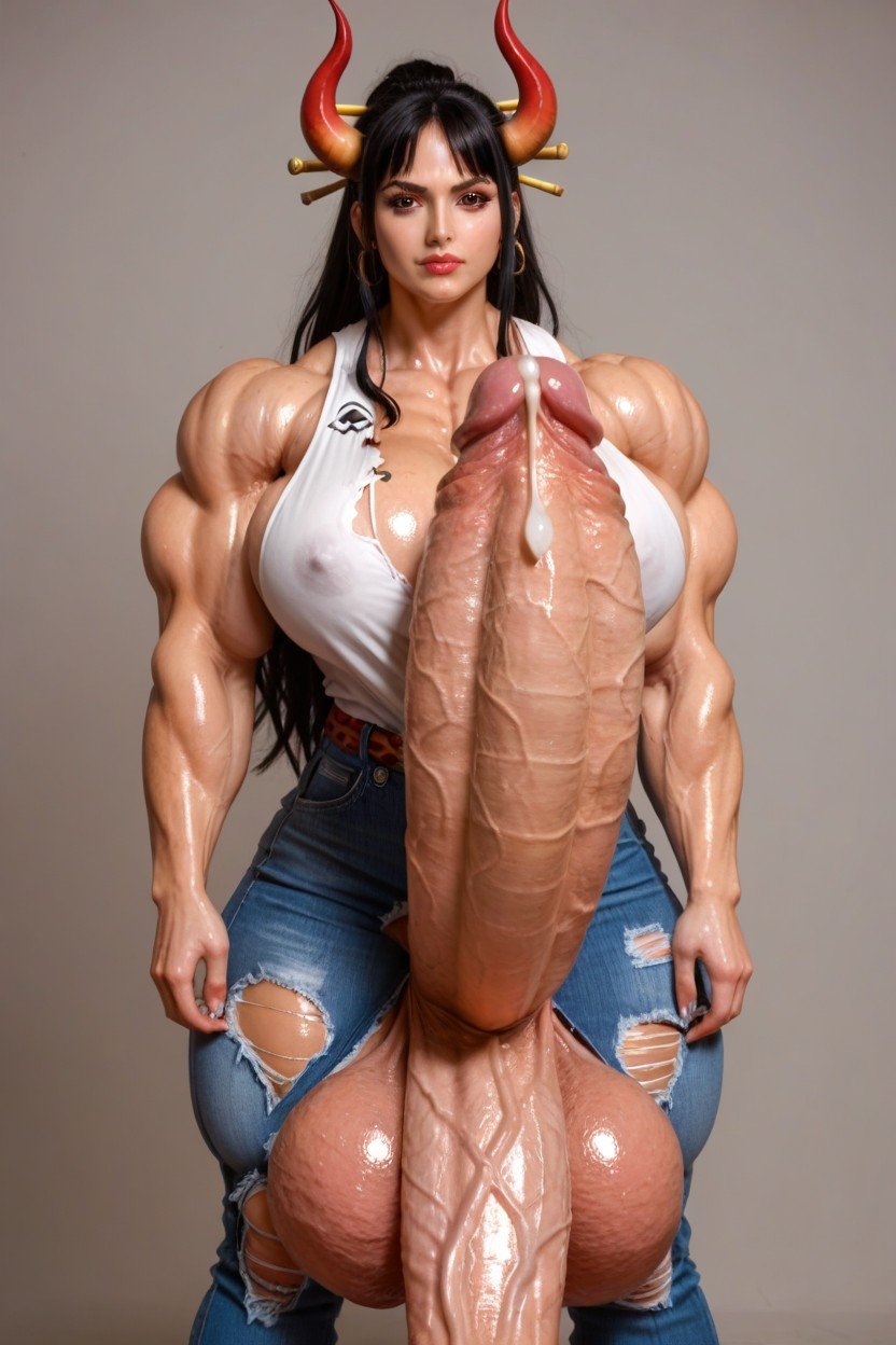 Hard Cock, Bodybuilder, 紋身人妖AI色情