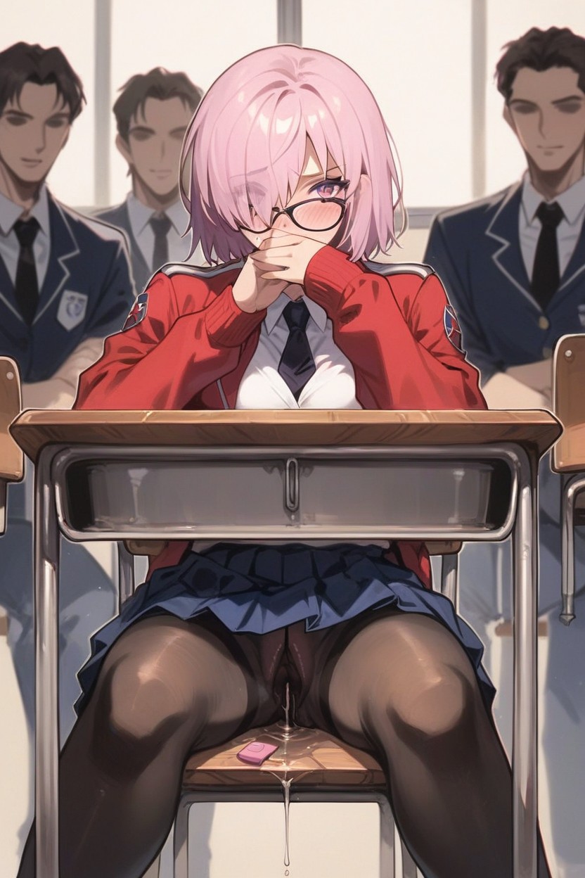 Embarrassed, Front View, Massive Squirting Hentai AI Porn