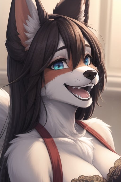 Delgada, 18+, PerroPorno AI Furry