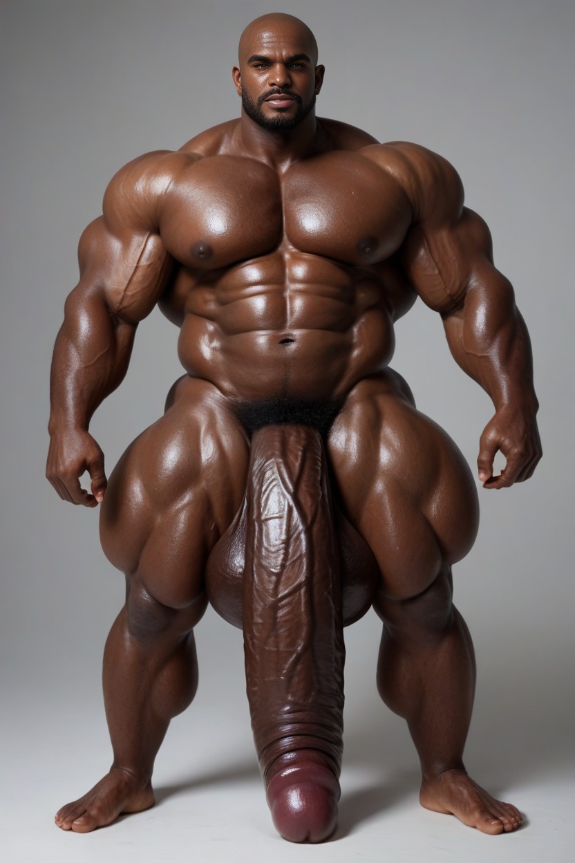 Extreme Hyper Cock, Extreme Hyper Cock, Large Thighs AI Gay Porn
