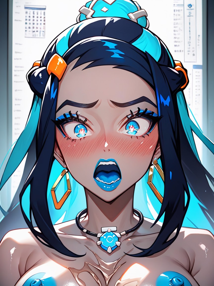 Shiny Colored Lips, K-pop Idol, Naked Hentai AI Porn