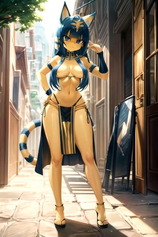 Maigre, Ankha (animal Crossing), En ColèrePorno IA Hentai