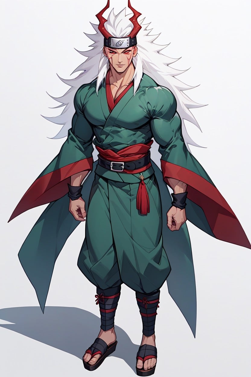 He Is A Tall And Well Built Middle Aged White Man With Fair Skin, Abura, Muscular Hentai AI Porn