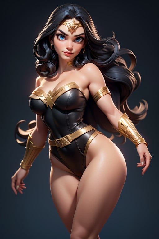 Power Princessmarvel Comics, Super Heroi, Collant Pornografia de IA