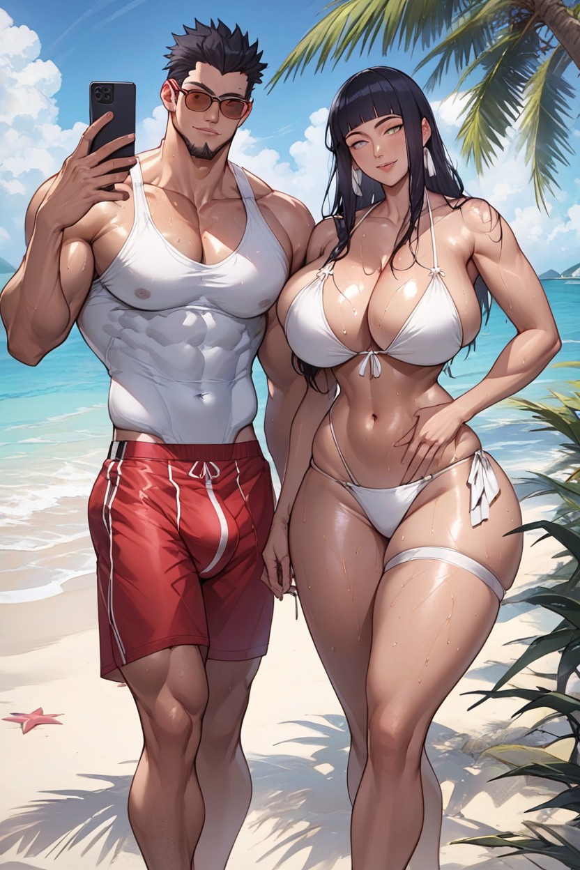 Body Milf, Extra Wide Hips, Narrow Waist Hentai AI Porn