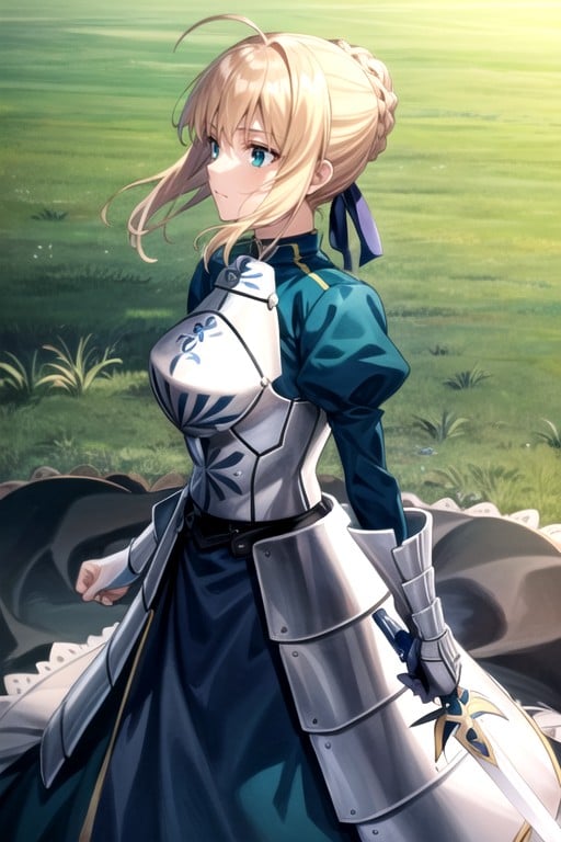 Vue De Côté, Artoria Pendragon, PrairiePorno IA Hentai