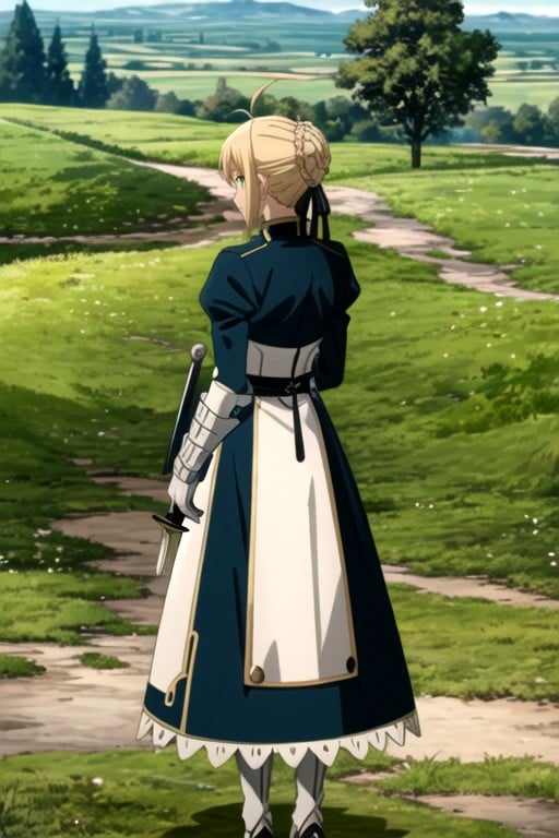 Artoria Pendragon, Vento No Cabelo, Mushoku Tensei Hentai IA pornografia